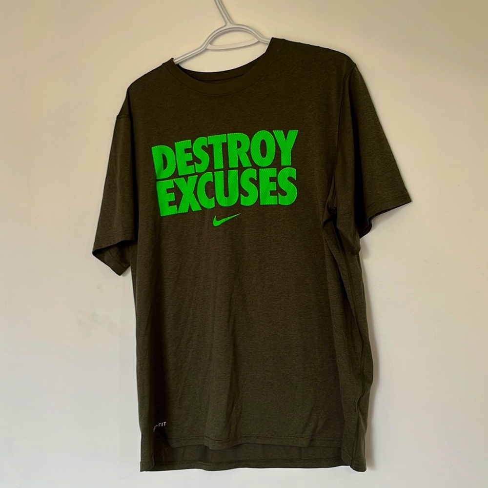 Green Nike Dri-Fit Large